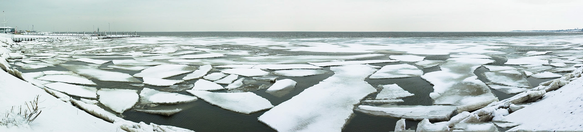 Eisschollen in Munkmarsch