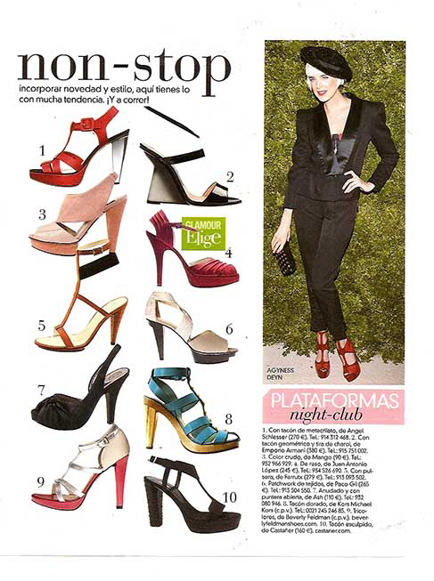 GLAMOUR, April 2009