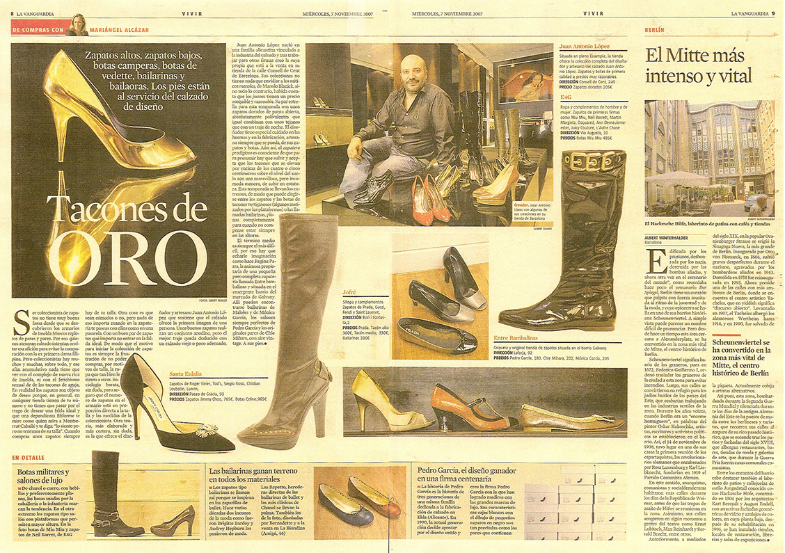 LA VANGUARDIA, November 2007