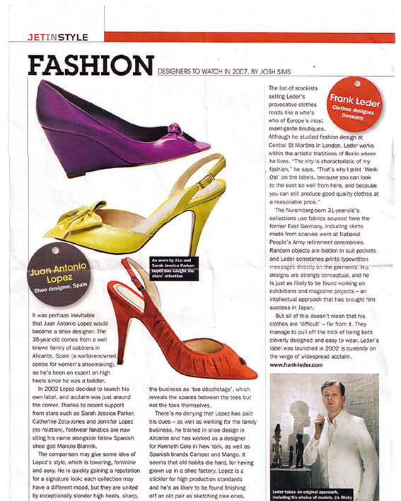 JETINSTYLE, Summer 2007