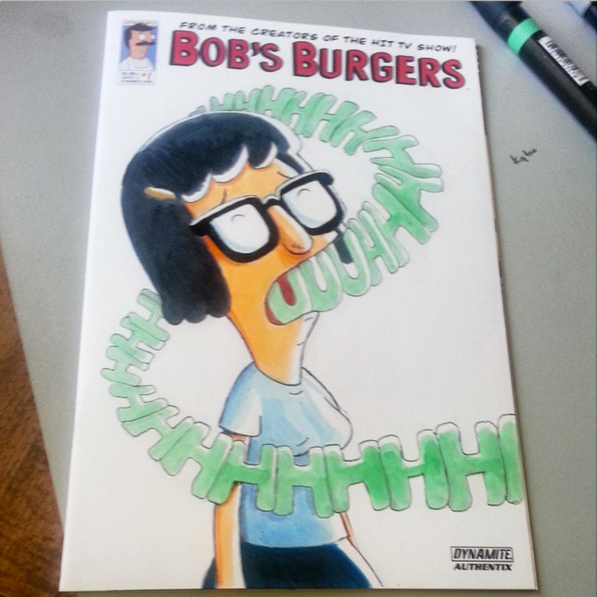 DVOART BOB'S BURGERS COMIC COVERS