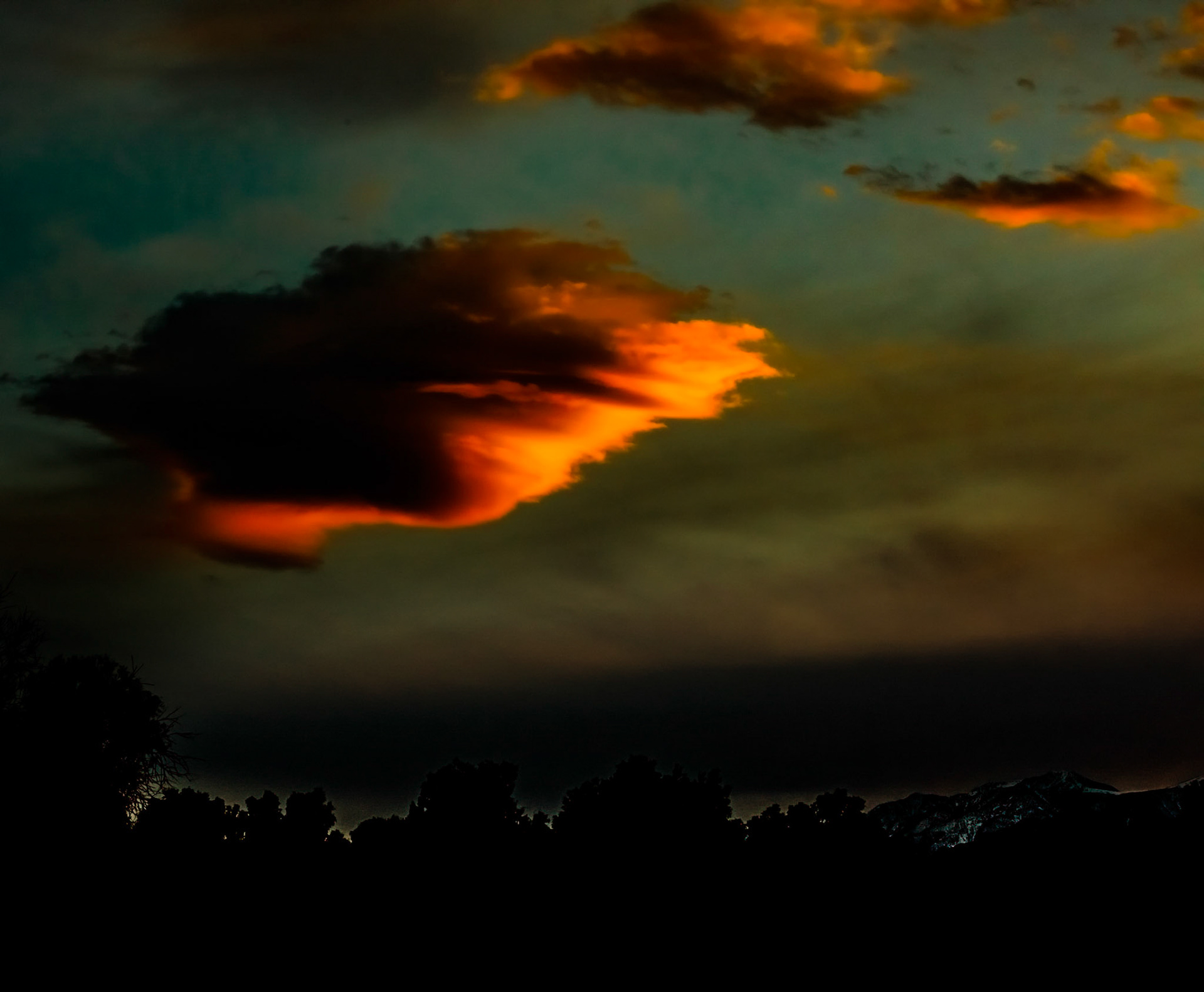 Sunset at Furnace Creek