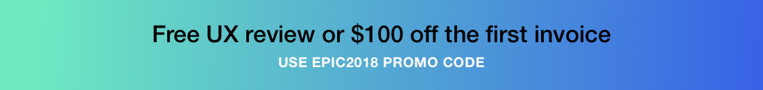 Use EPIC2018 promo code when hiring Epicmax team.