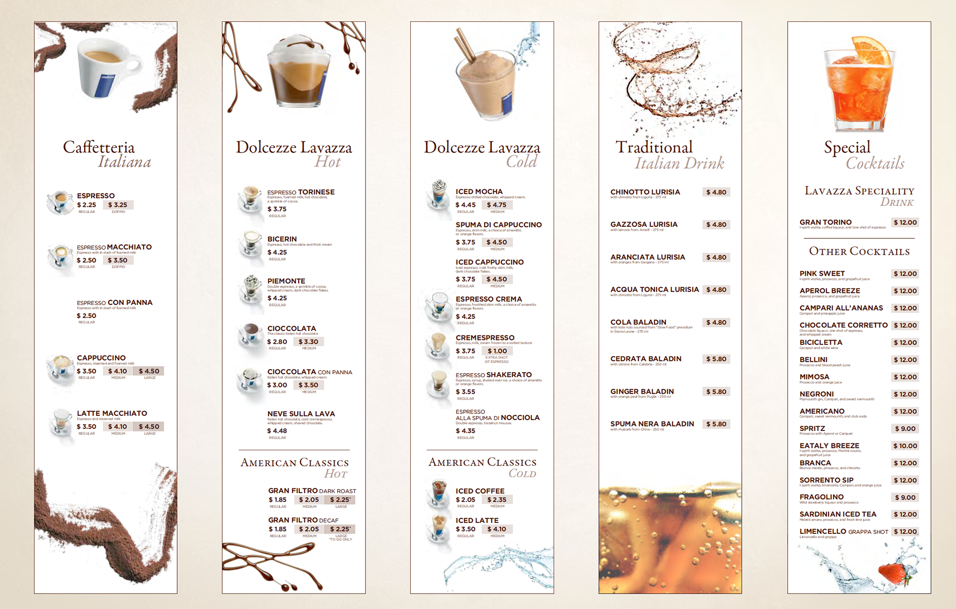 Barbieri Lavazza Coffee Shop Eataly Chicago