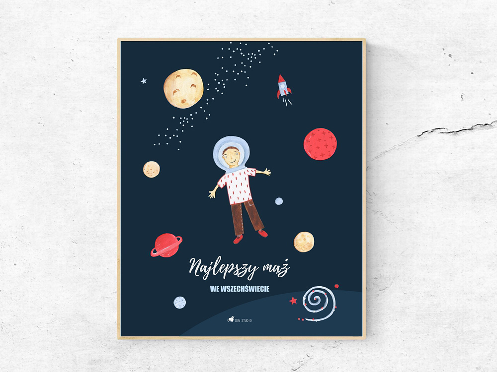 NAJLEPSZY MĄŻ WE WSZECHŚWIECIE - plakat