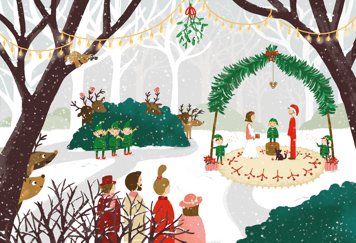 "Teraz ty, Mikołaju!" - children's book illustration