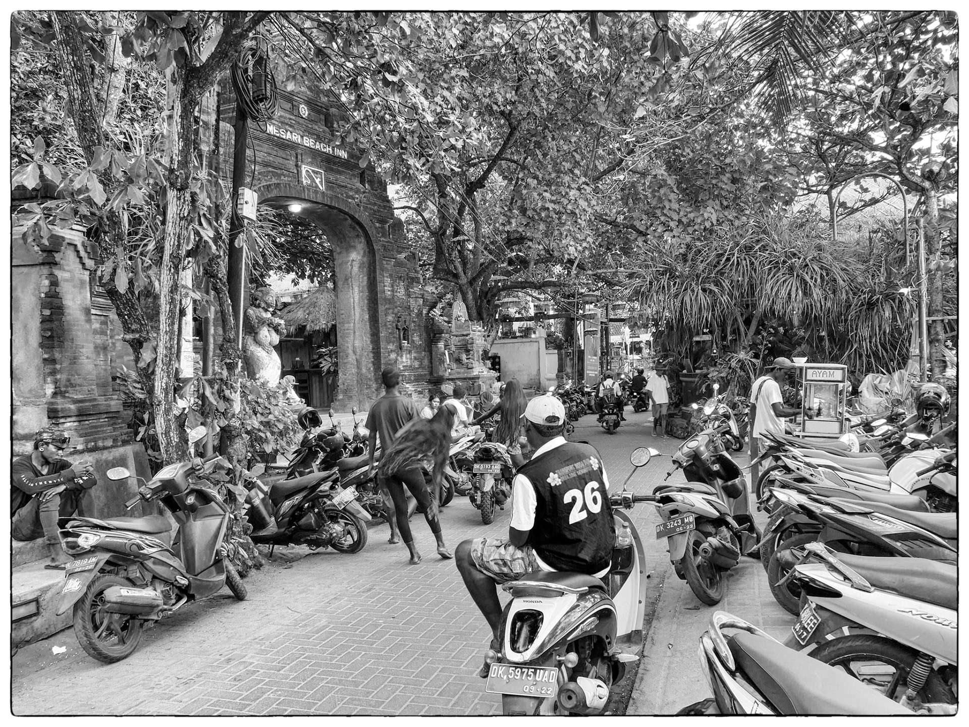 Straßenszene Indonesien