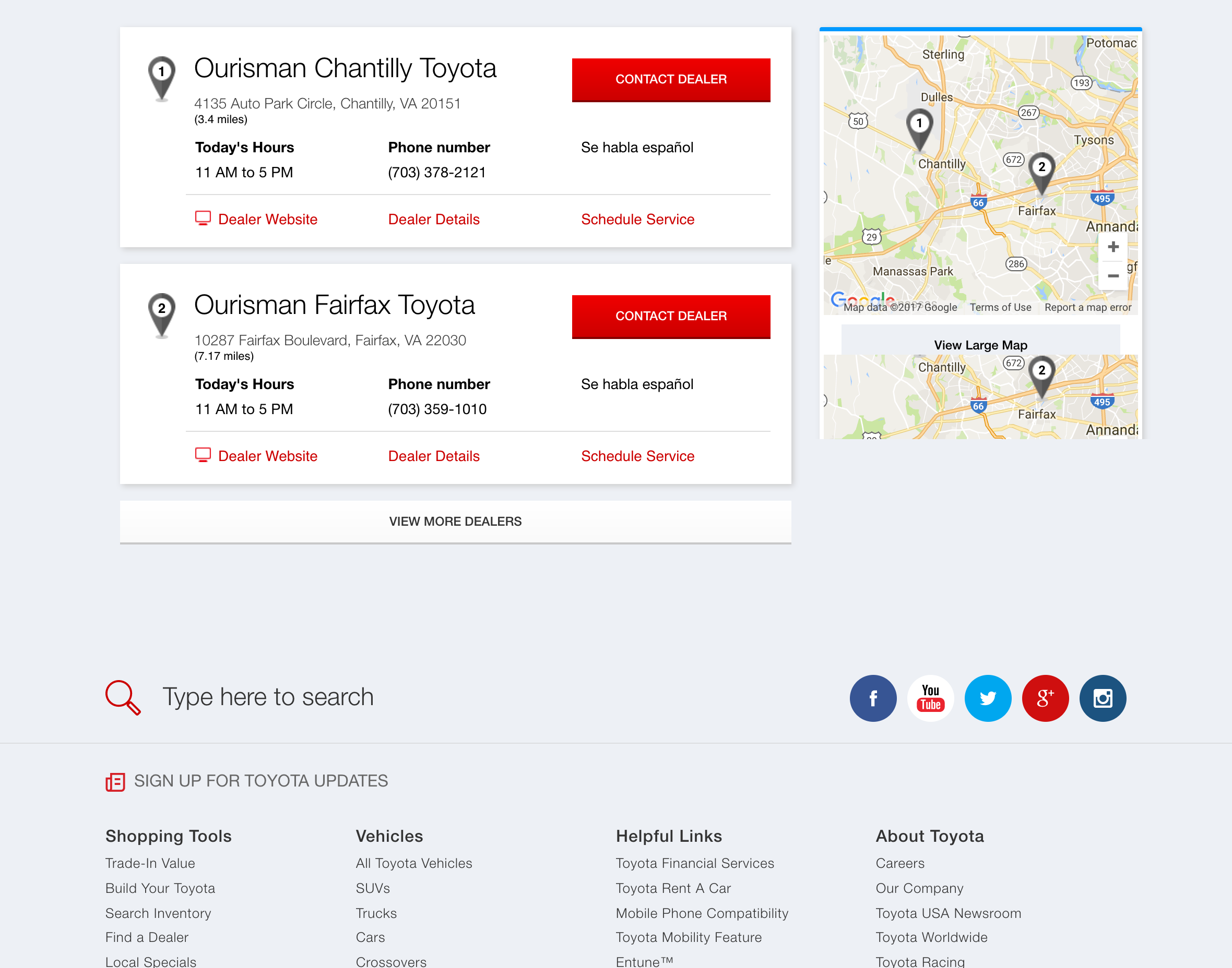 man hi park - Toyota Dealer Locator