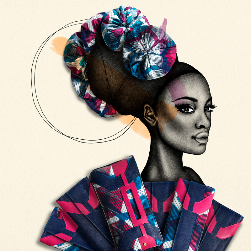 Vlisco Delicate Shades @ Anneke Krull