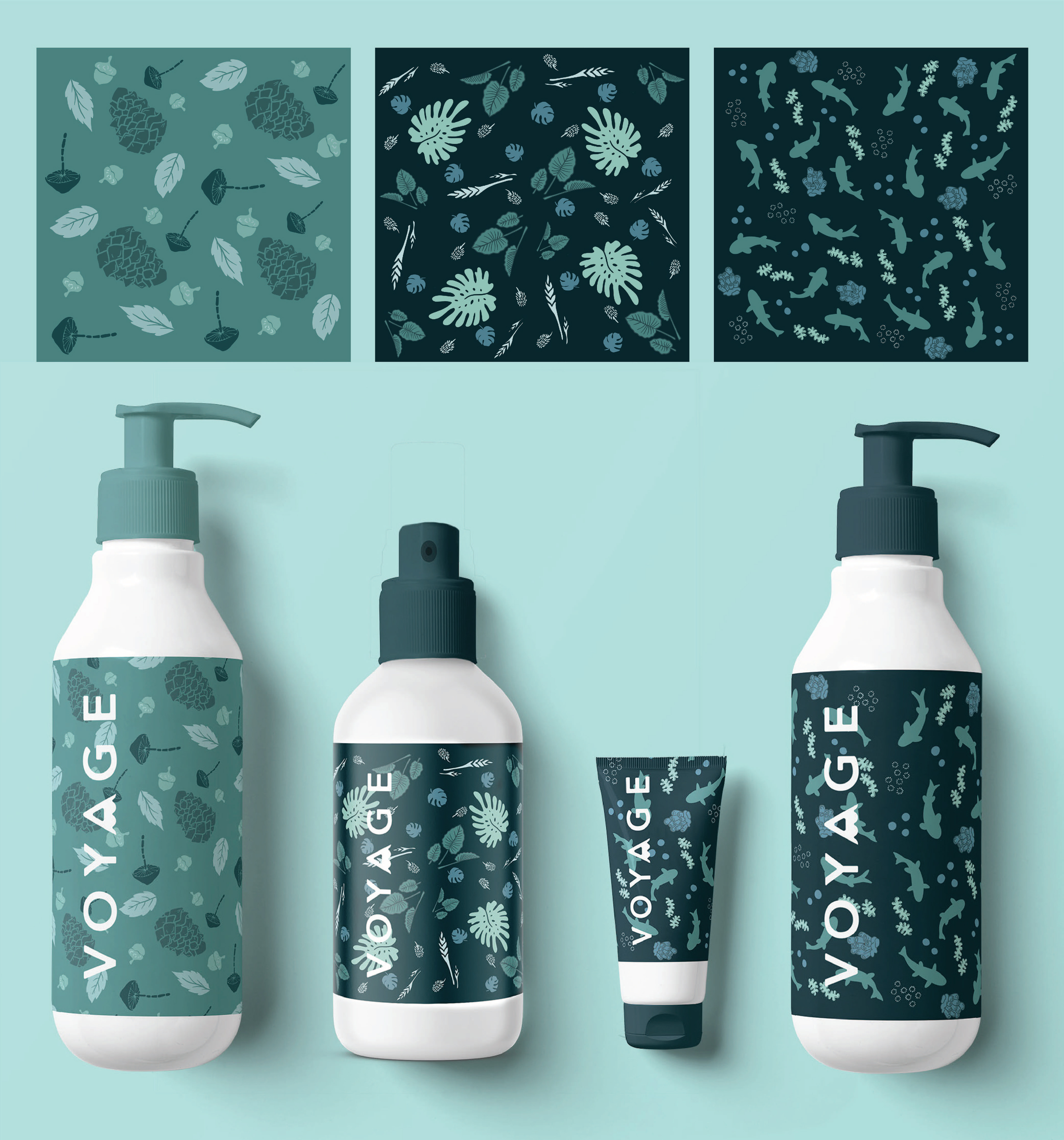 Product and Pattern designs for Voyage
