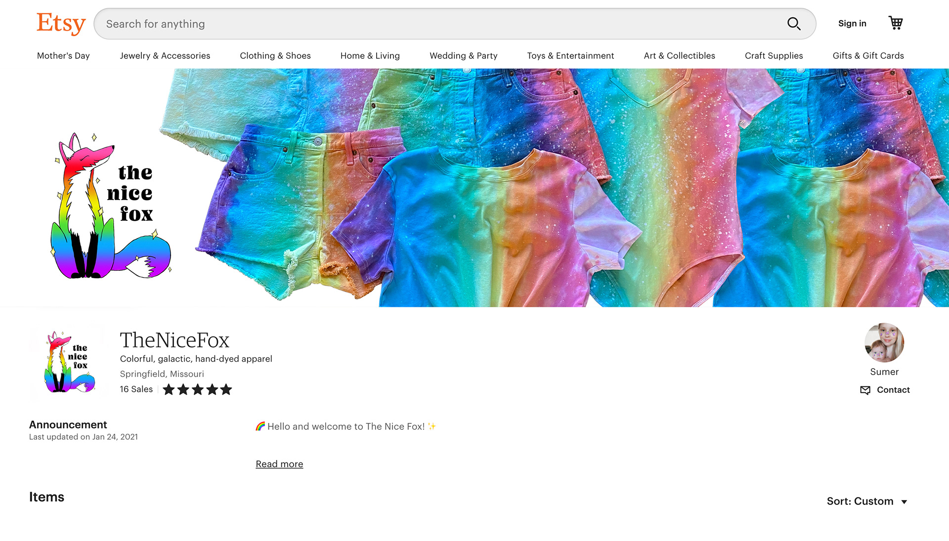 Etsy Cover Image Design