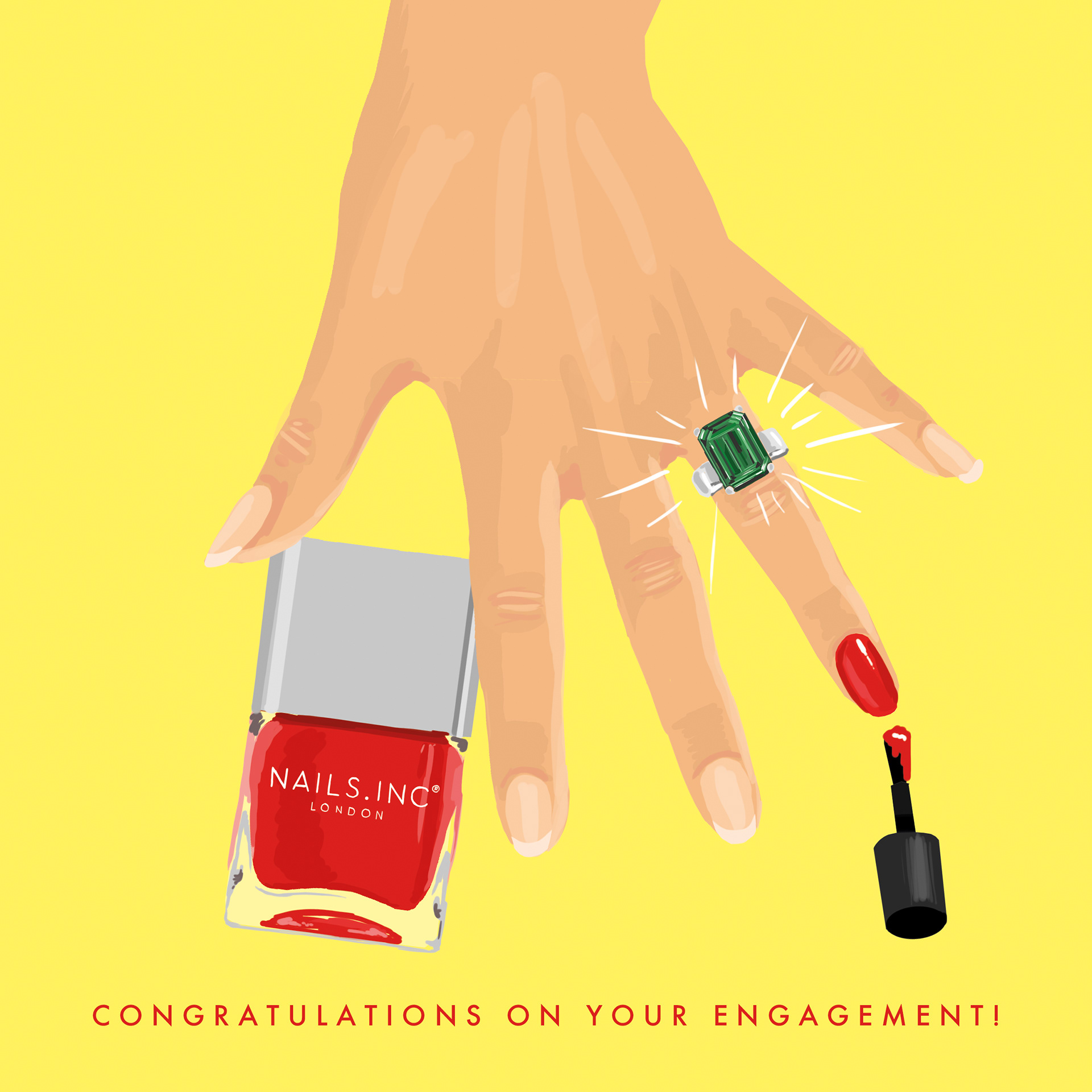 Illustration for Nail Inc