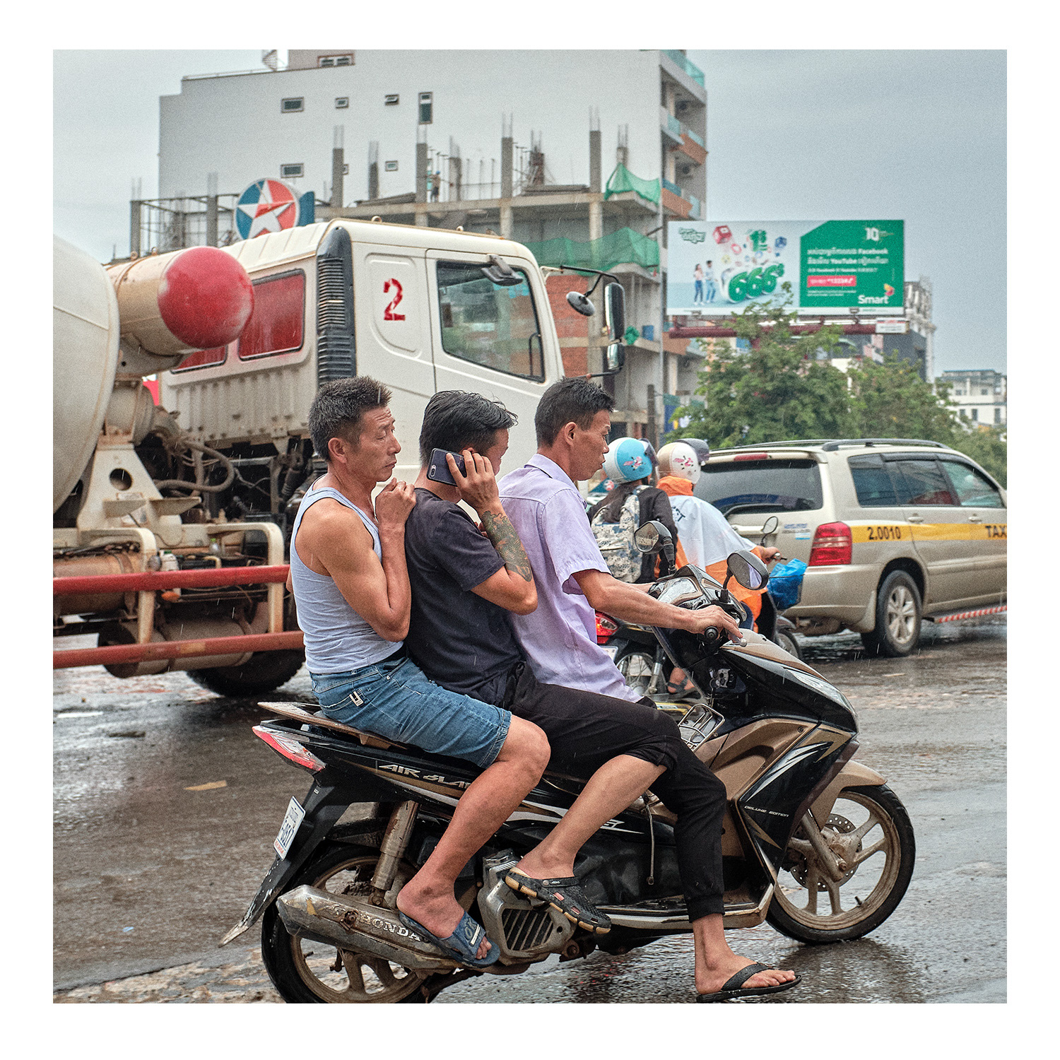 Funky town, Sihanoukville, Cambodge, 2019