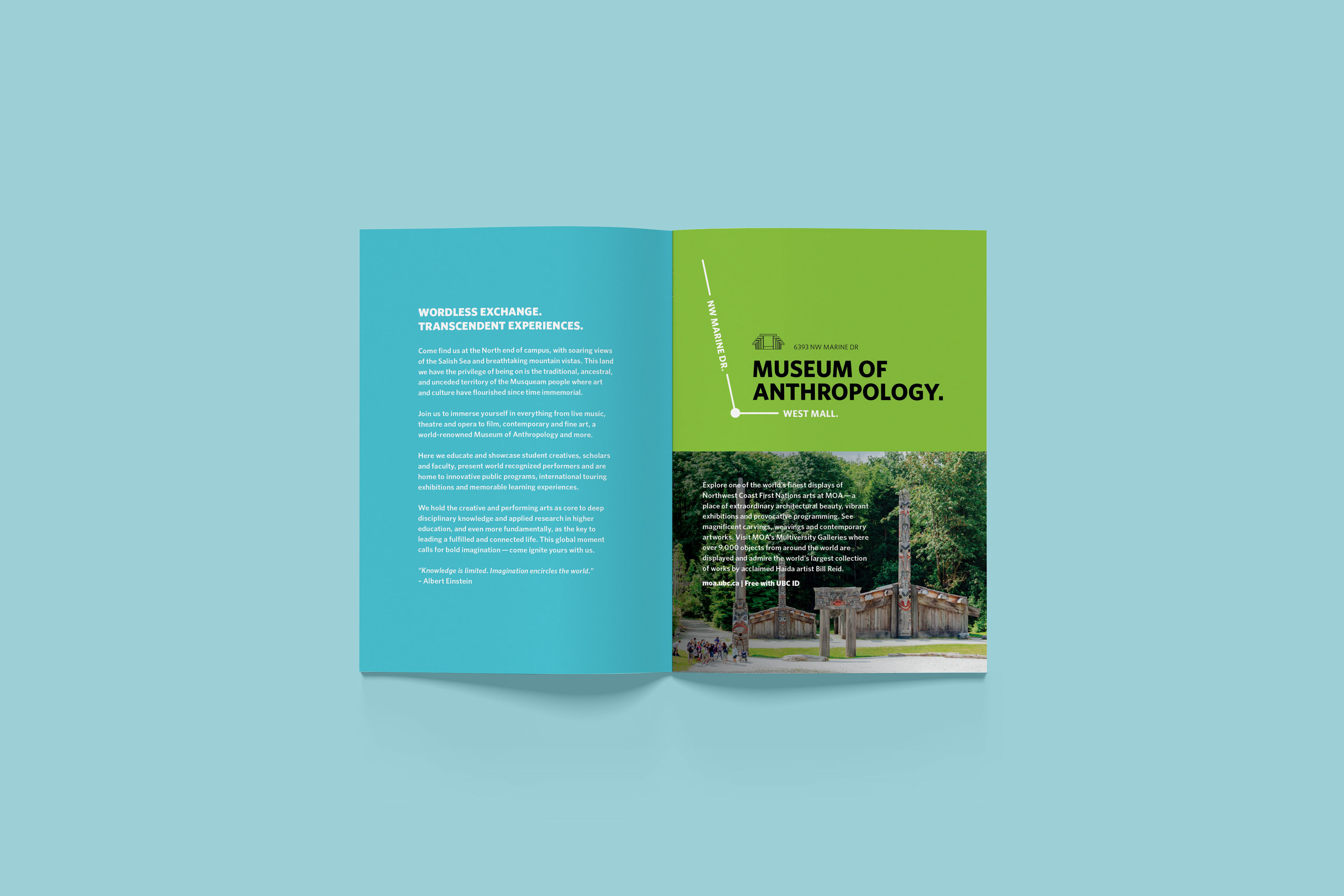 UBC Arts & Culture District Brochure spread