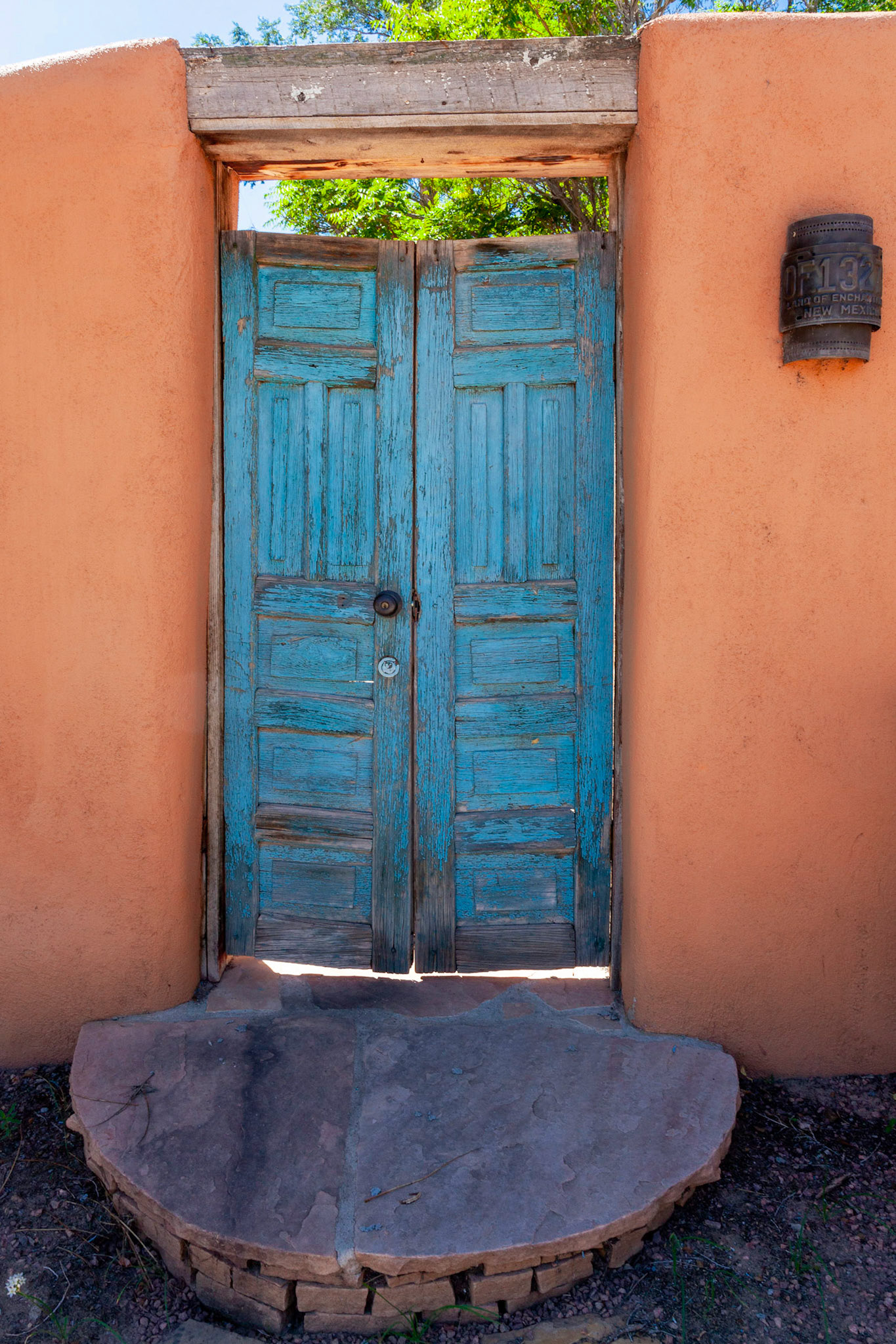 Blue Door, Los Cerrillos, NM