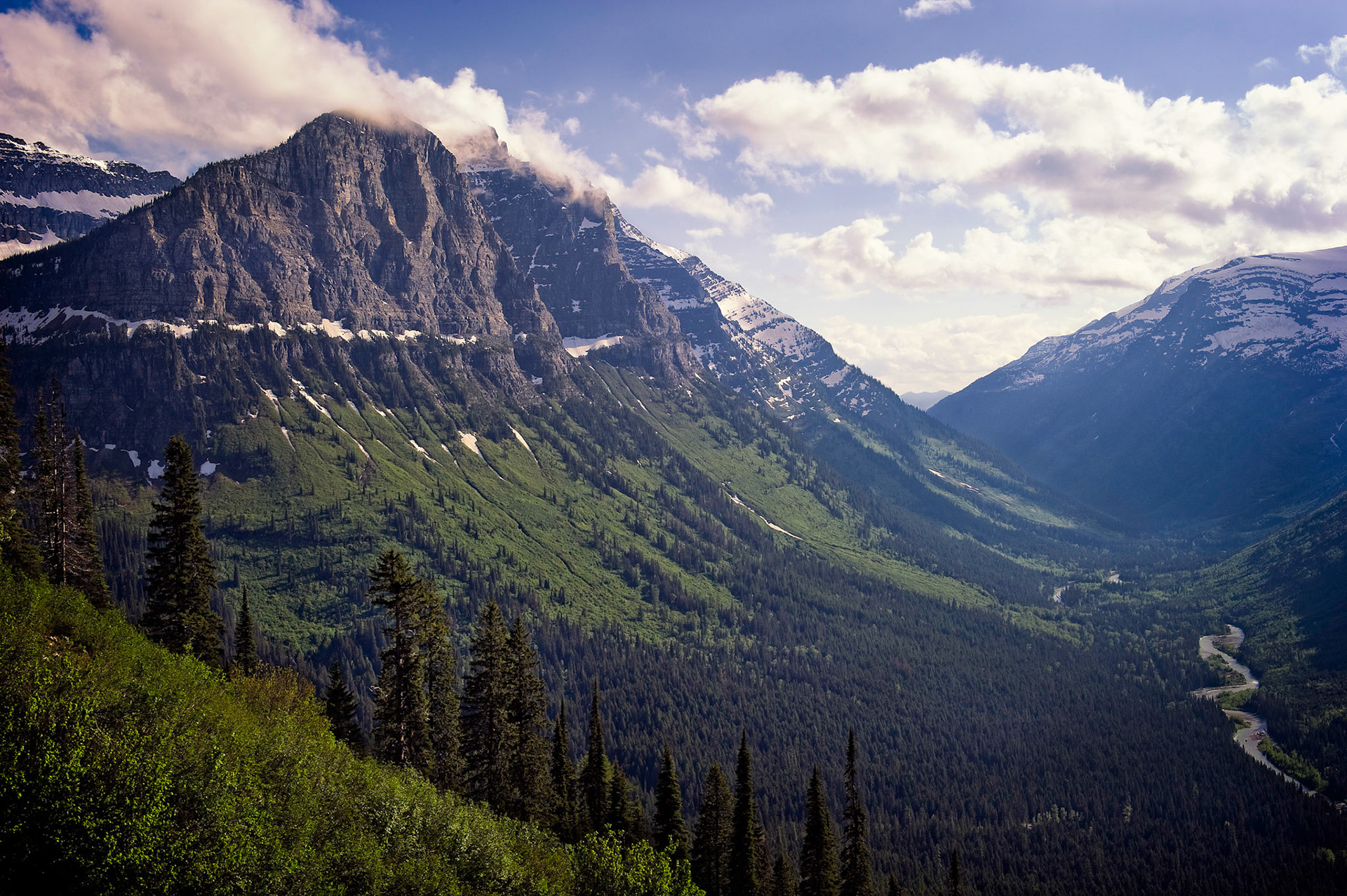 Mount Oberlin - Glacier National Park, Montana