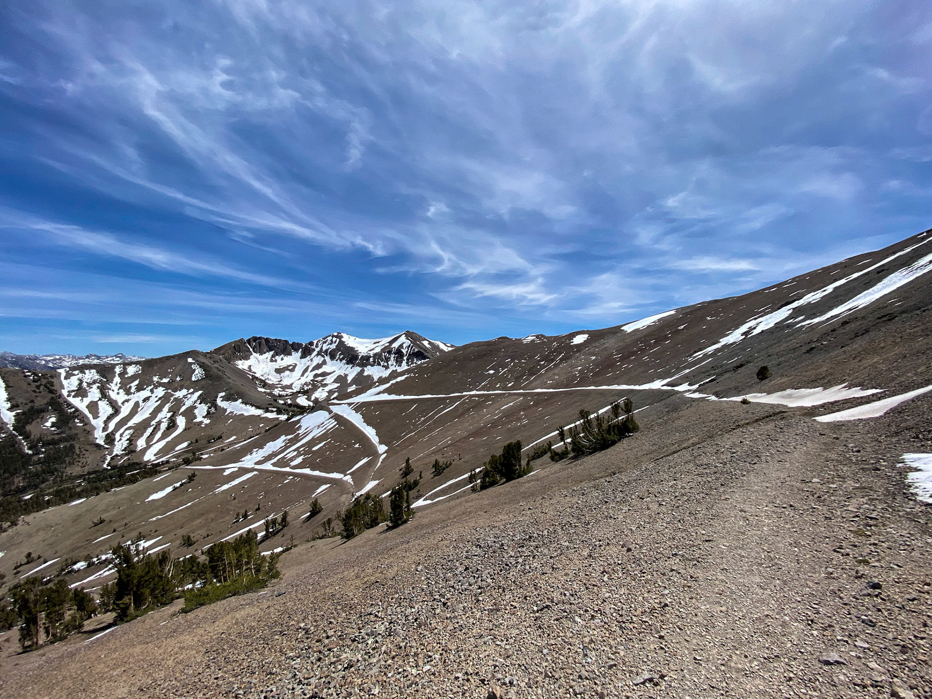 PCT: Switchbacks, Bridgeport, CA