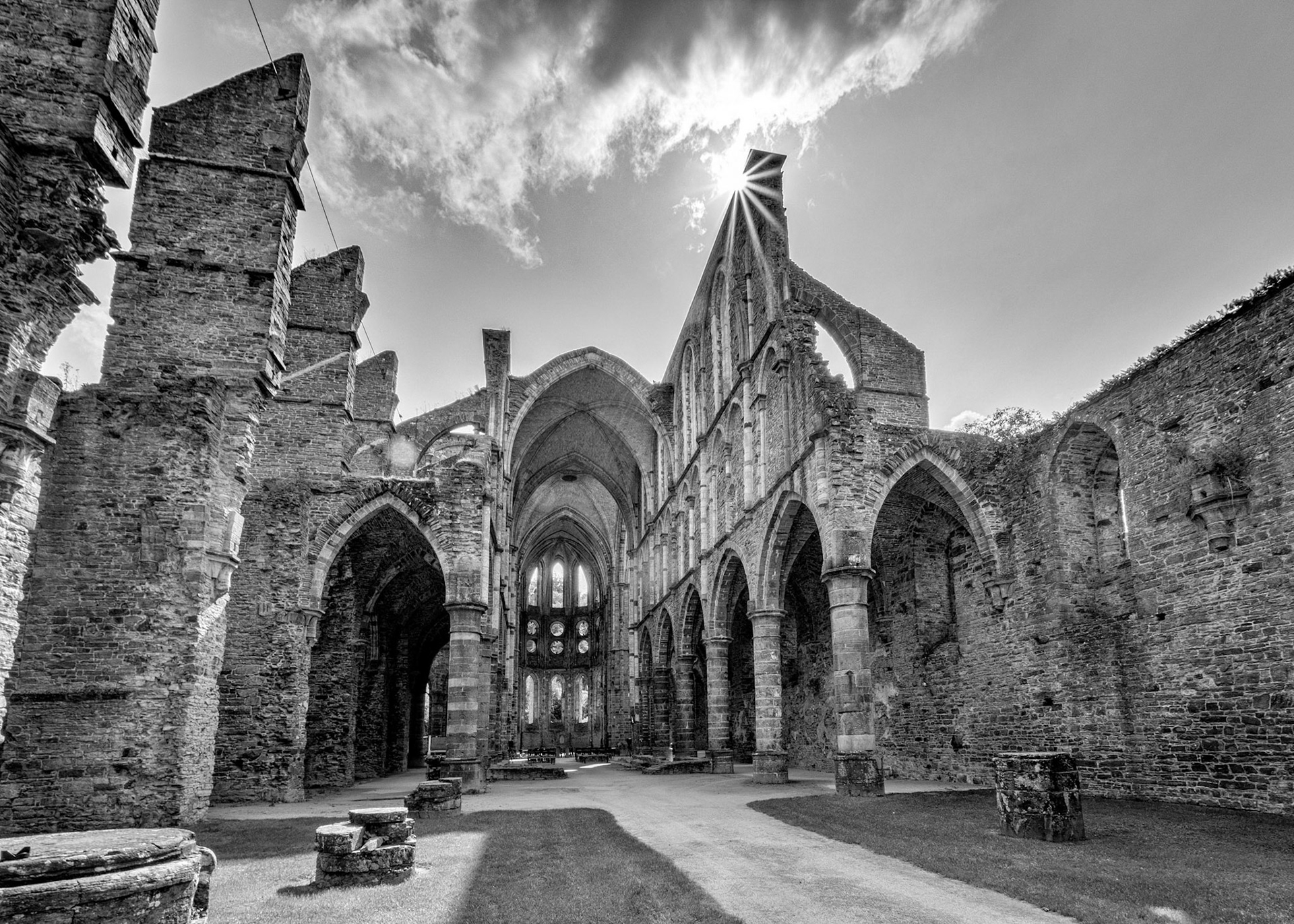 Church Ruin - Abbaye de Villers, Belgium