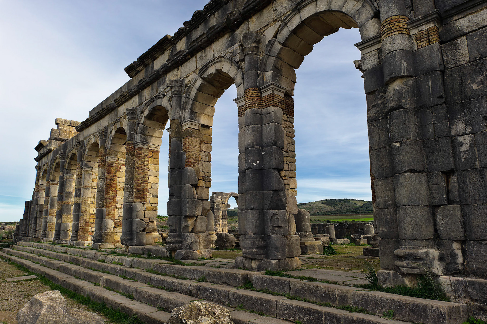 Basiica - Volubilis, Morocco