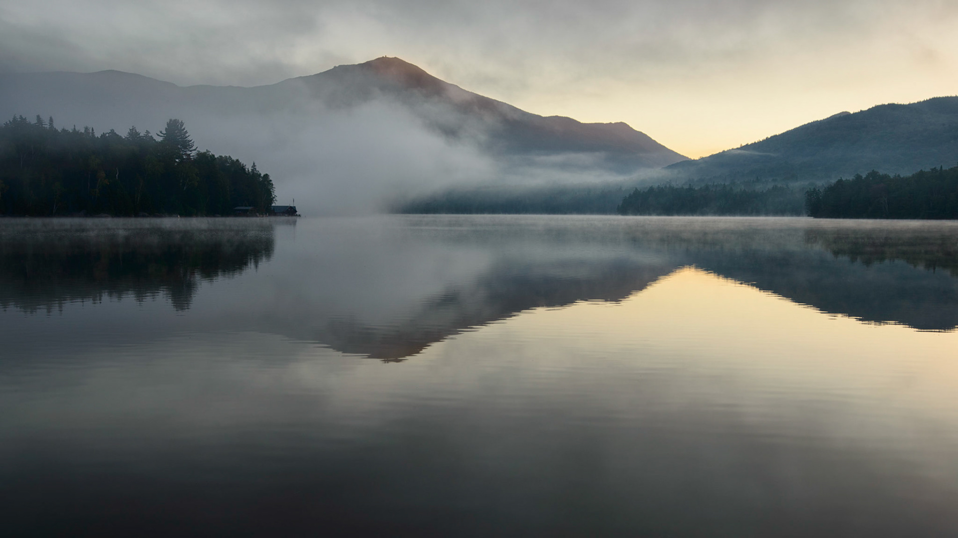 First Light on Whiteface - Lake Placid, New York