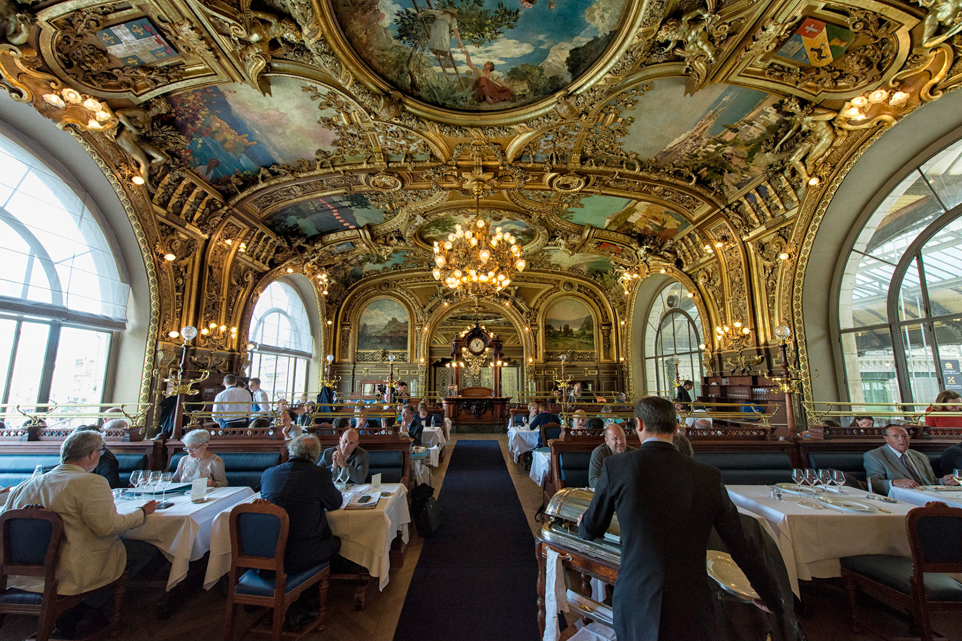 Lunch at Le Train Bleu -Paris, France