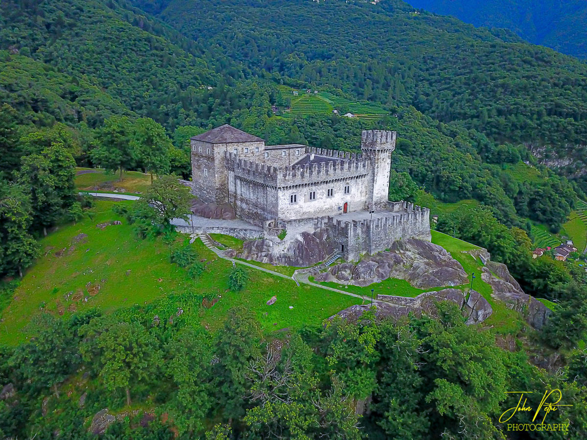 Sasso Corbaro, Bellinzona, Switzerland
