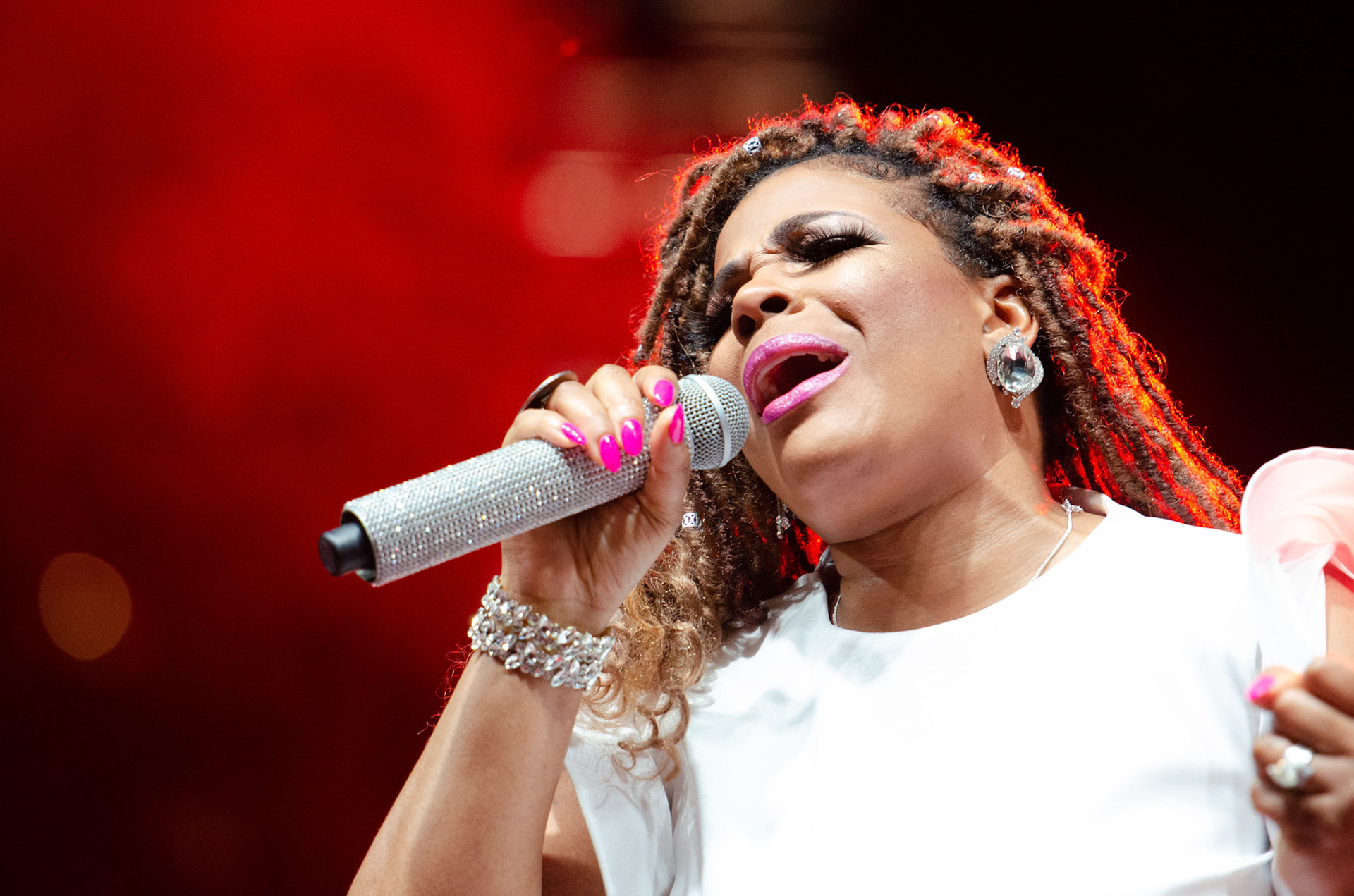 Syleena Johnson  at Urban Music Festival in Austin, TX (2019).