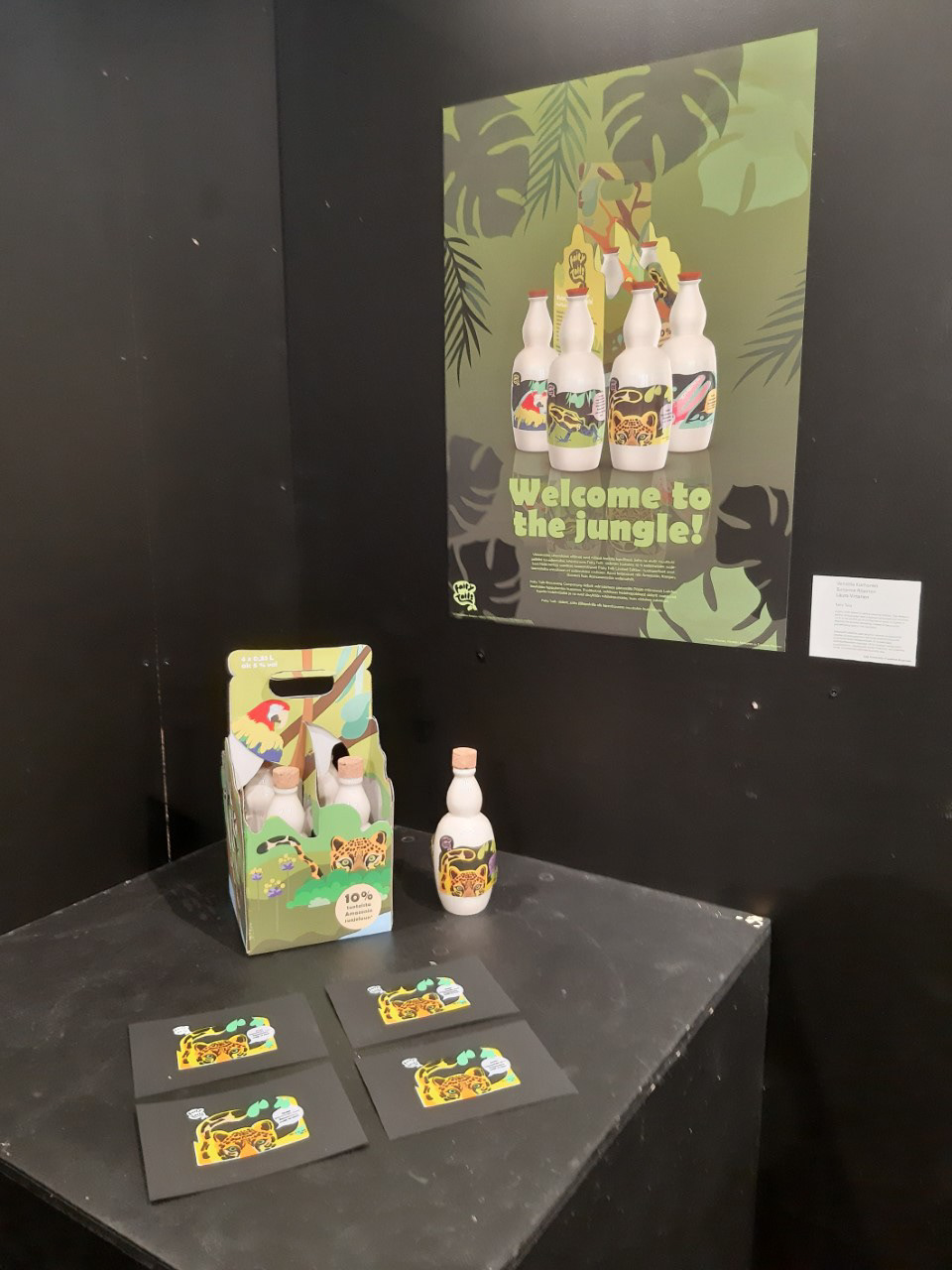 From exhibition.