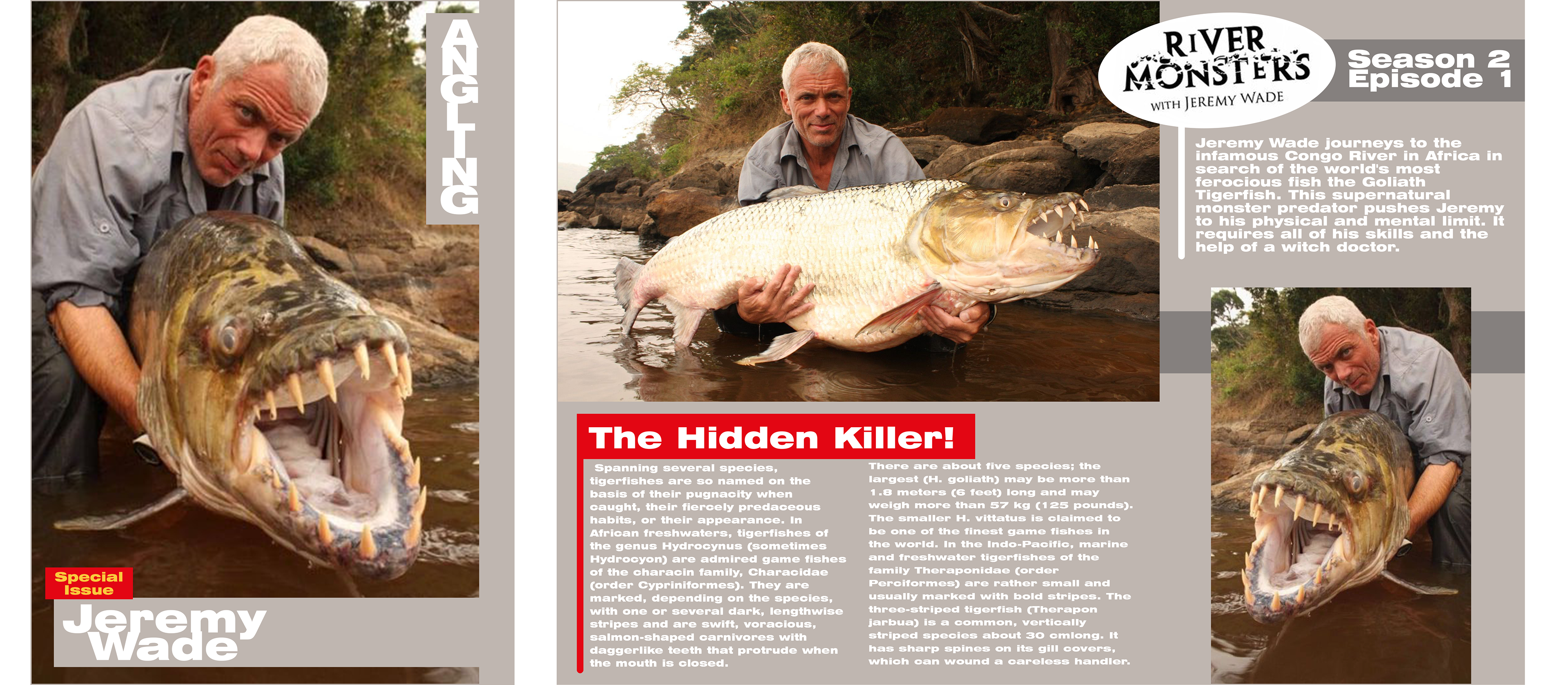 Layton Breedon - Magazine Cover & Double Page Spread