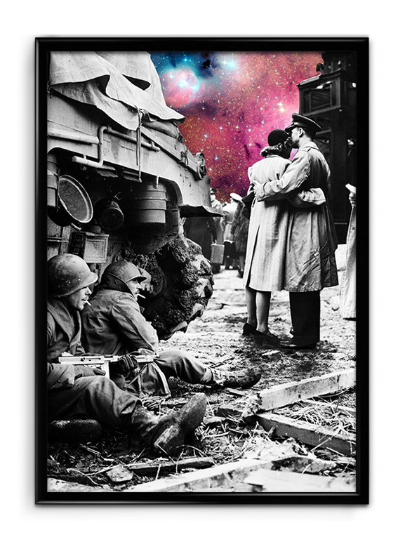 Goodbye at war | Alex Azopardo | Collage