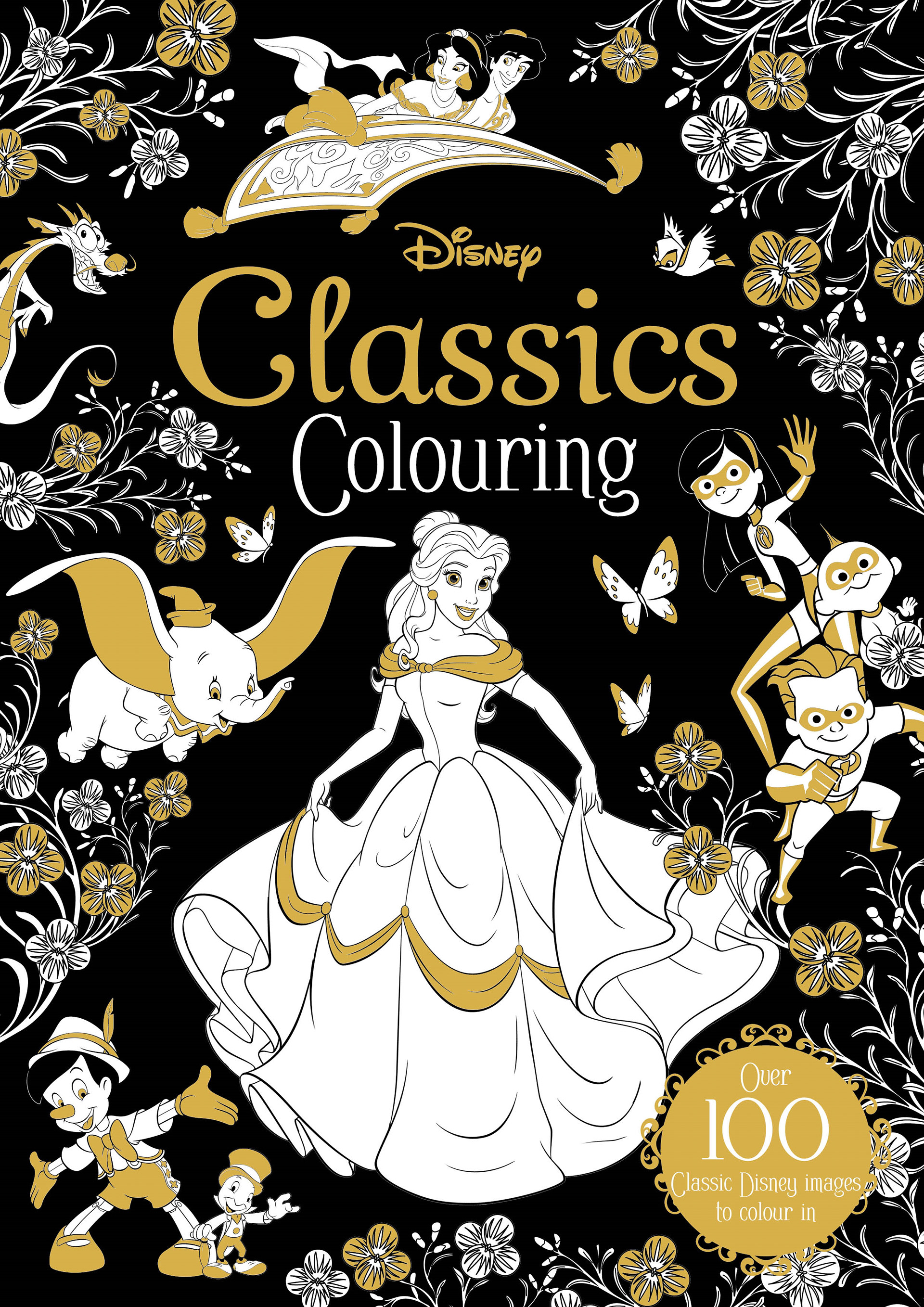 Download Adam Oliver Disney Classics Colouring Book