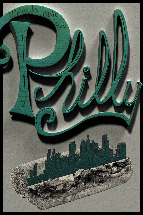 Philly Cheesestate Print