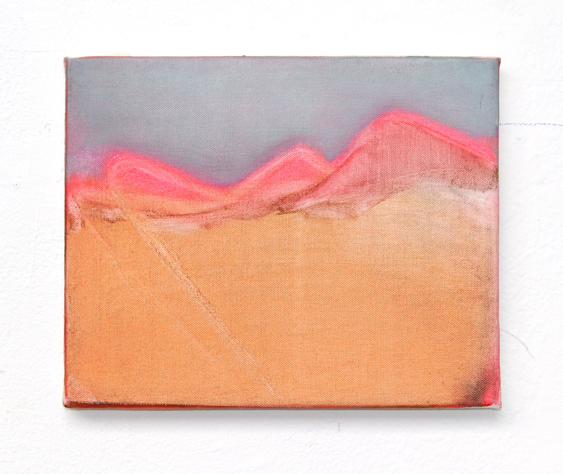 Rollercoasters, 2020, oil on linen, 22 x 27 cm