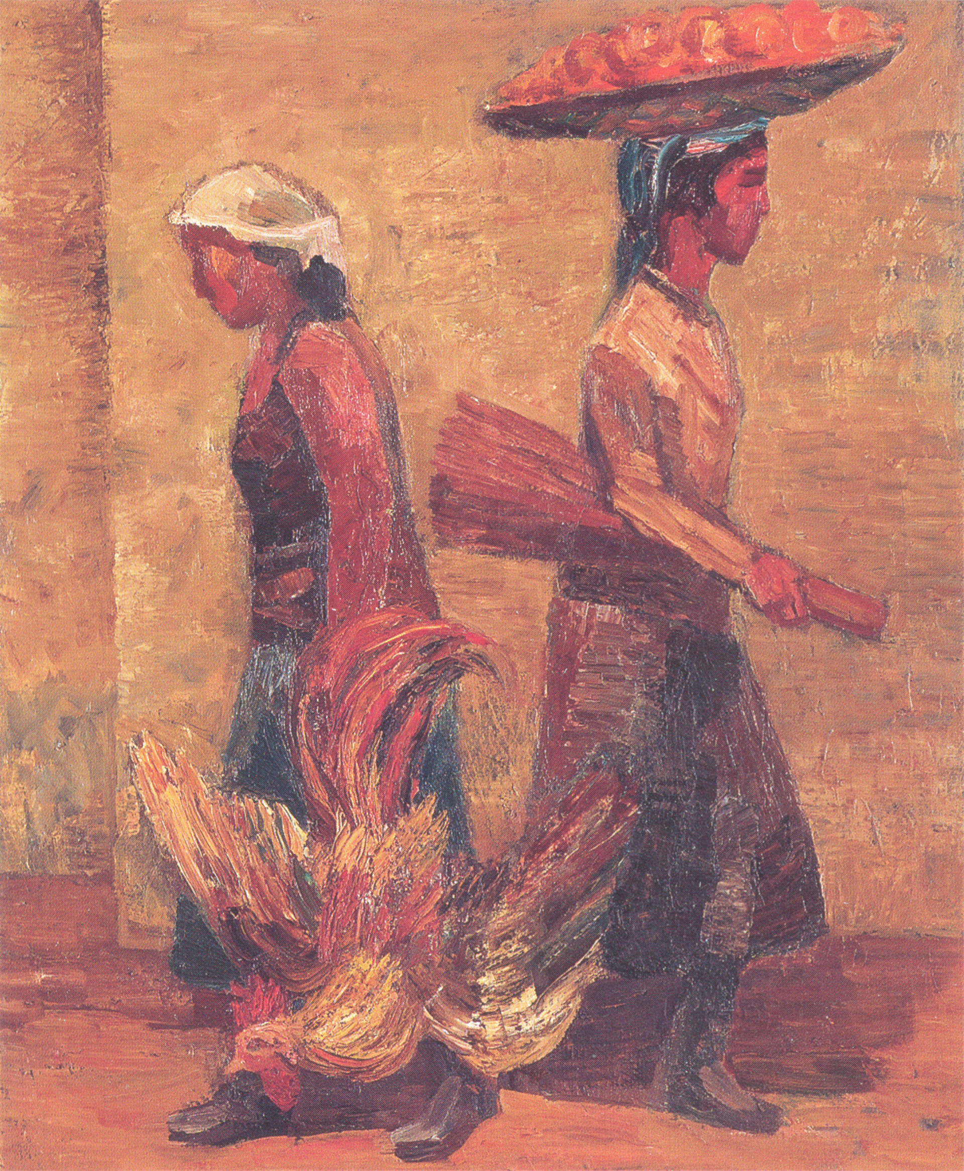 С Базара. 1979 г., х.м., 81х65