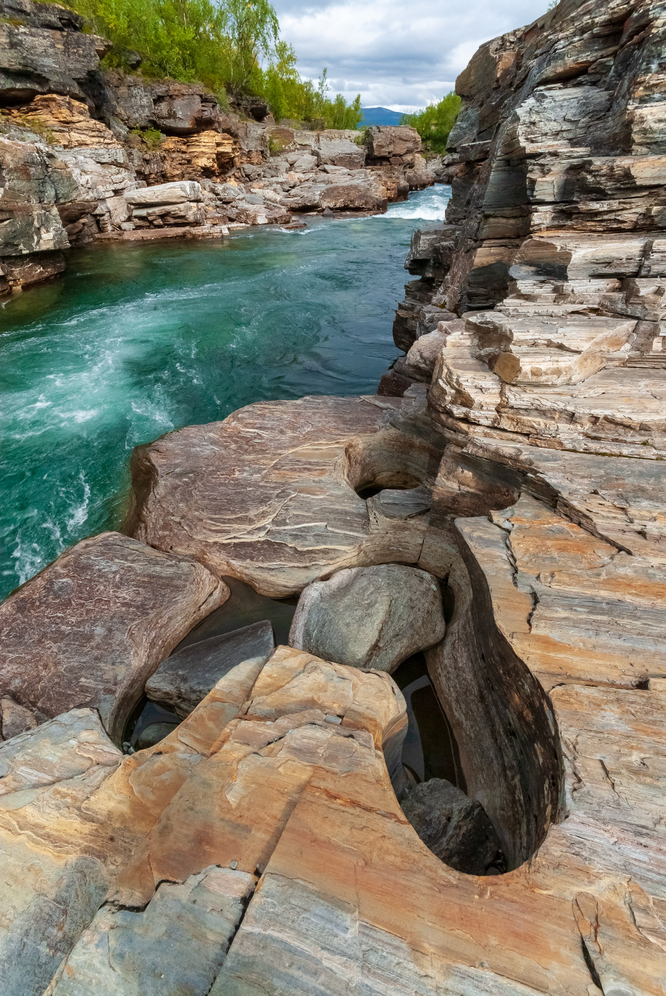 Abisko Kanjon, Abiskojokken