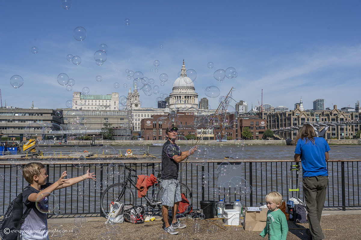 Blowing Bubbles (I'm forever)