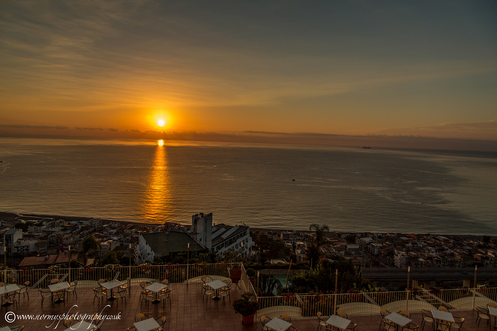Sunrise from our window