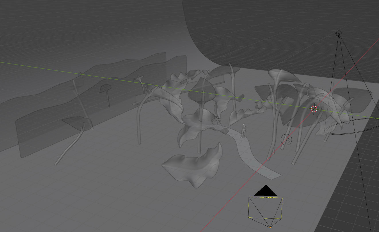 The current 3D model