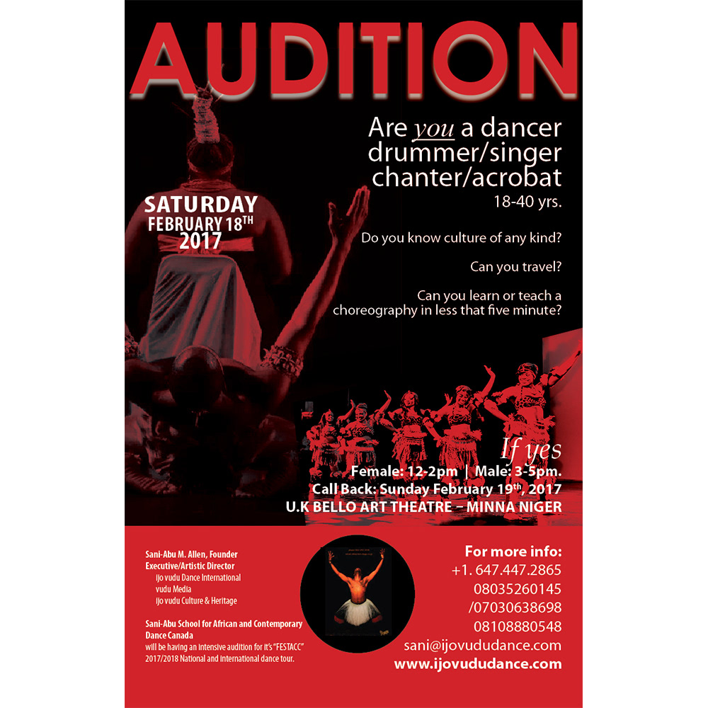 Dance company spreading the word on auditions
