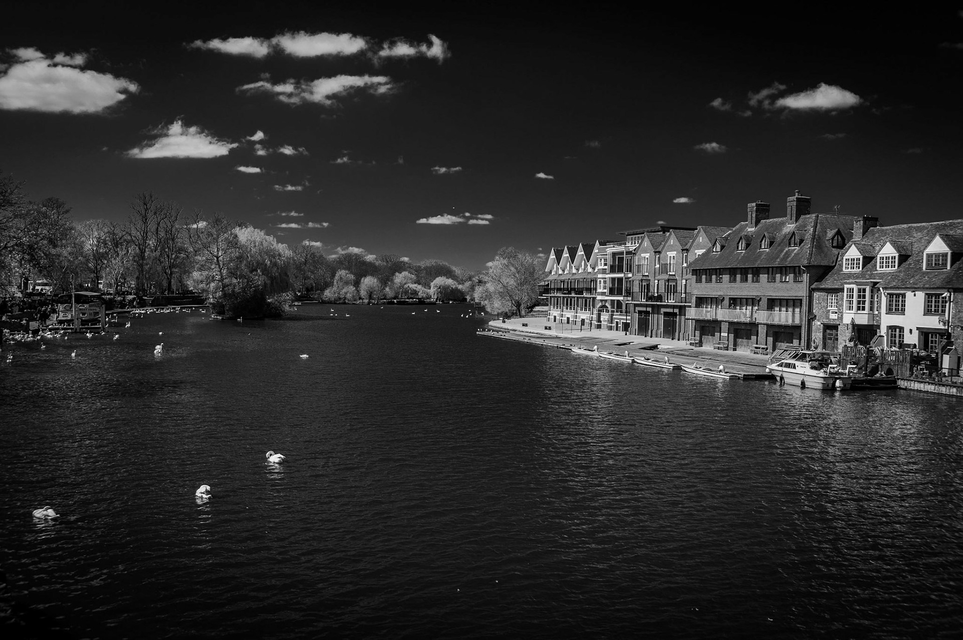 The Eton Walkway, Windsor, UK