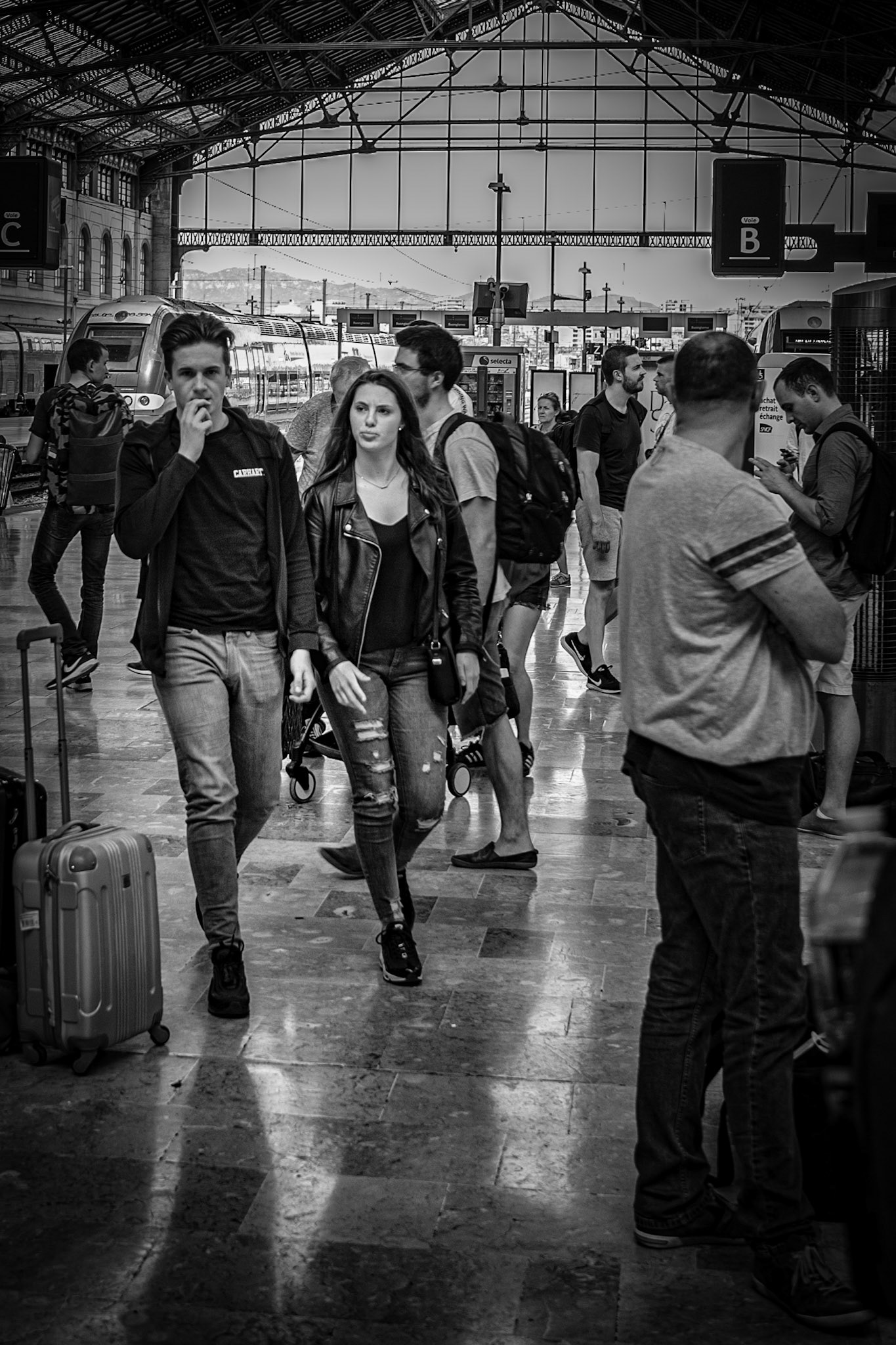 Marseille Train Sation, France