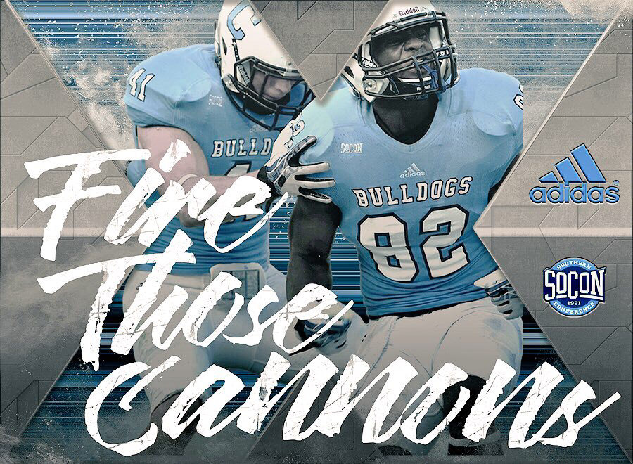 Aaron Jaffe Design Portfolio - Citadel Football 2017 Posters Aaron Jaffe Design Portfolio - Citadel Football 2017 Posters