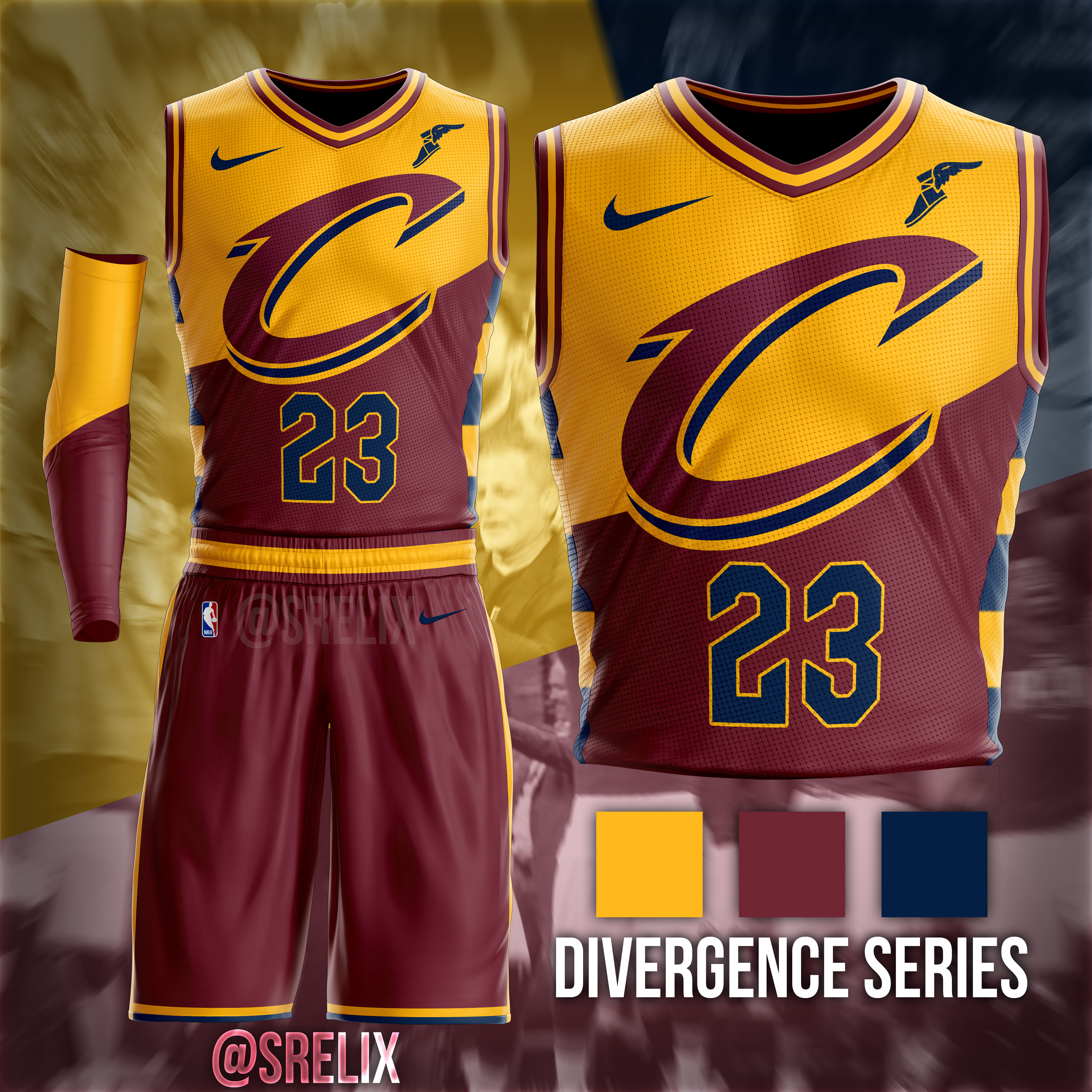 SRELIX Portfolio - NBA Jersey Concepts