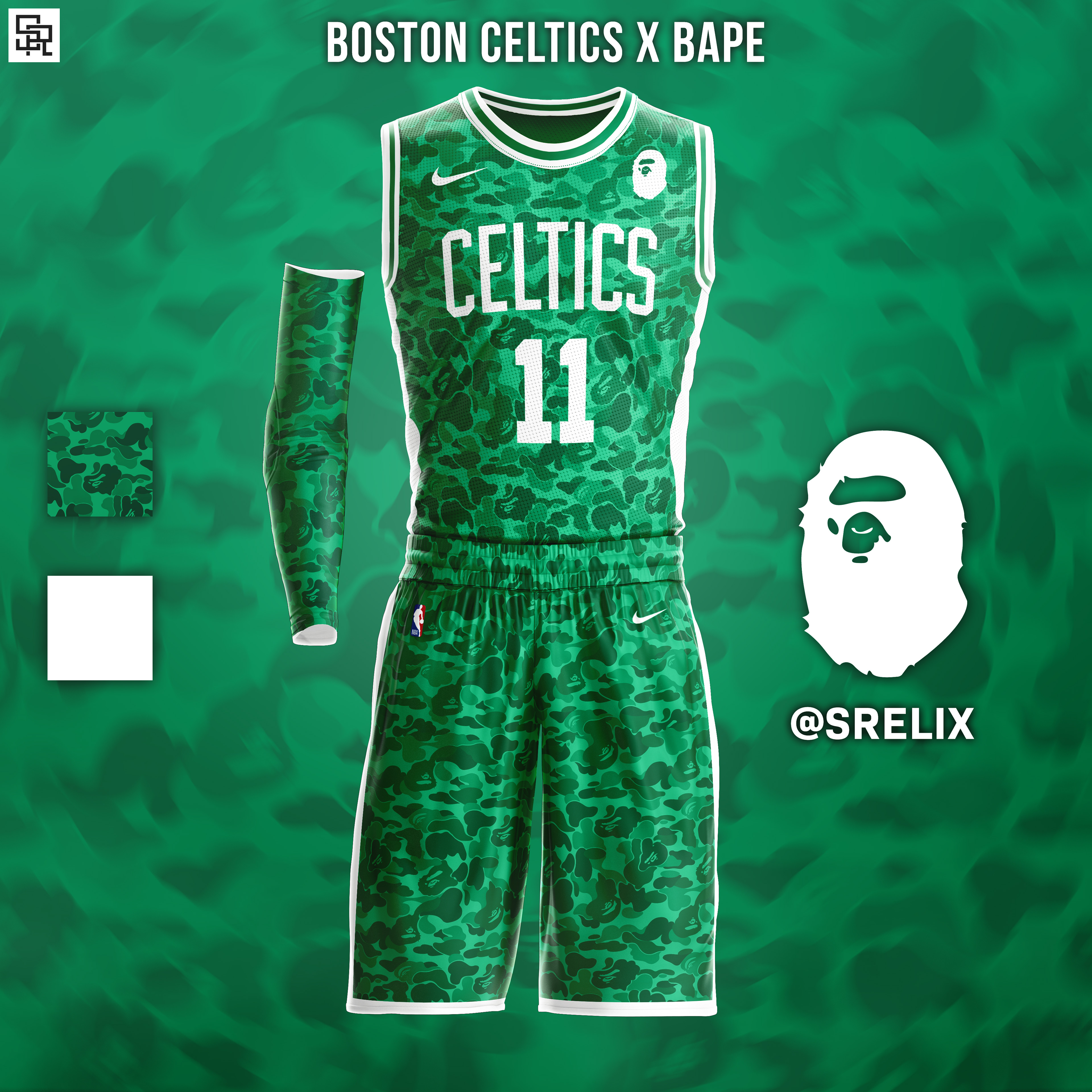 Celtics x Bape