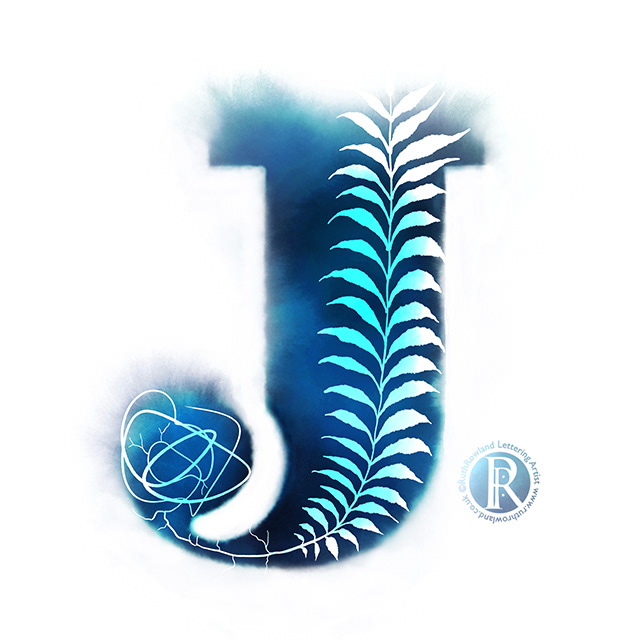 Decorative Drop Cap J