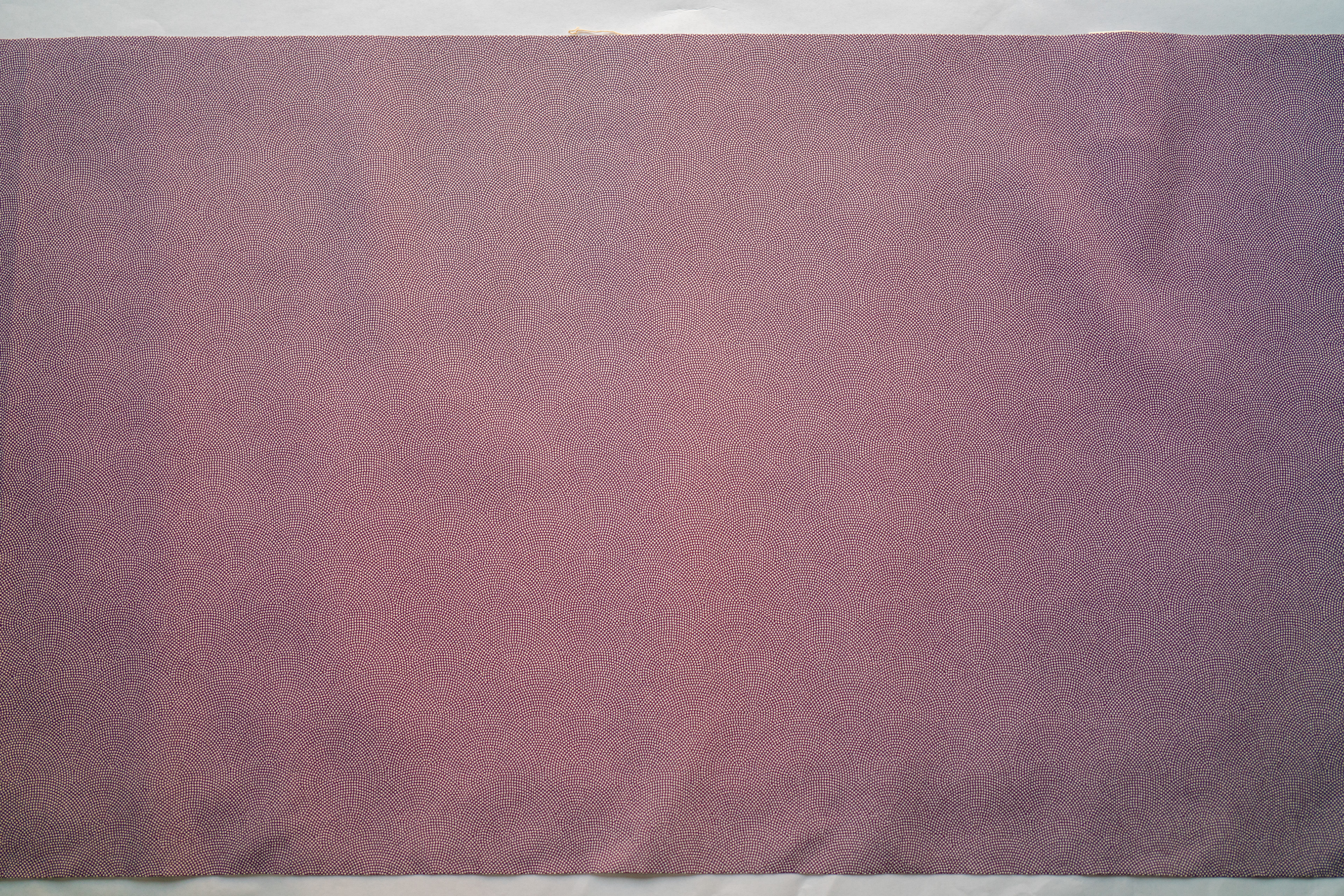 PD1 - Polyester Kimono Bolt - Pink Waves made out of Dots, Slightly Stiff