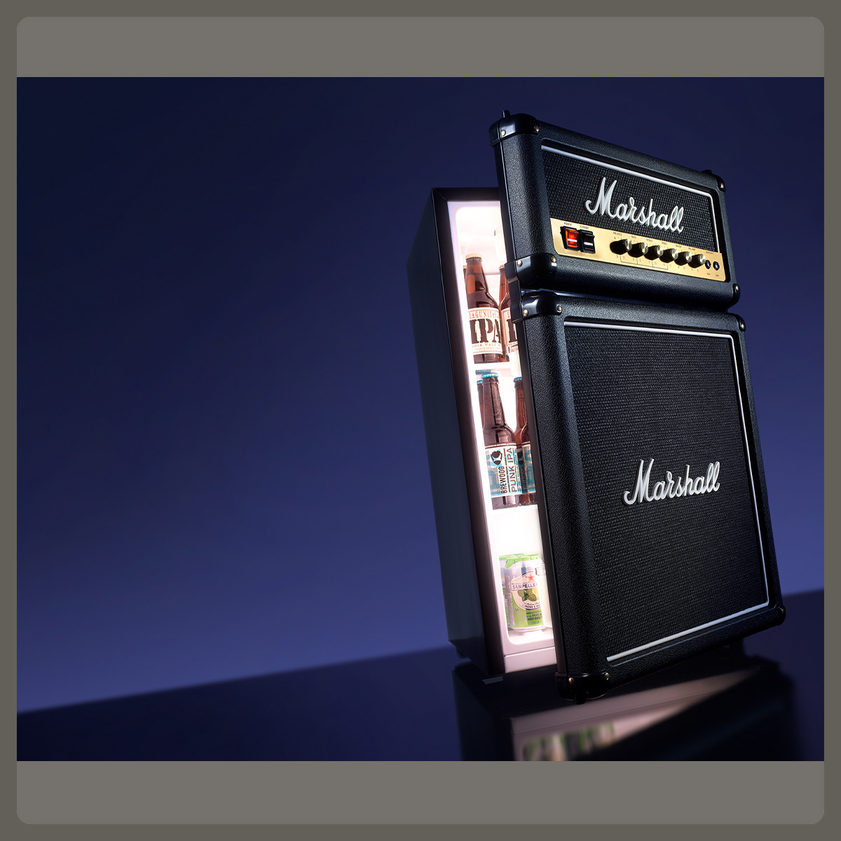 Marshall refrigerator, Pete Gardner, Photographer, Studio, Still Life, London, UK, © Copyright Pete Gardner