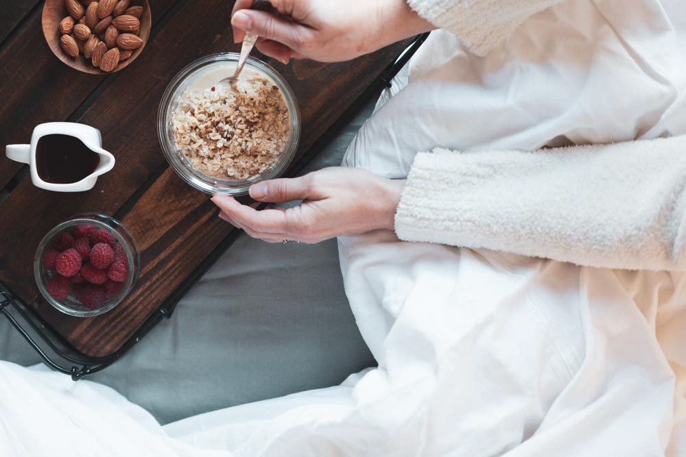 Photography for social media - oatmeal