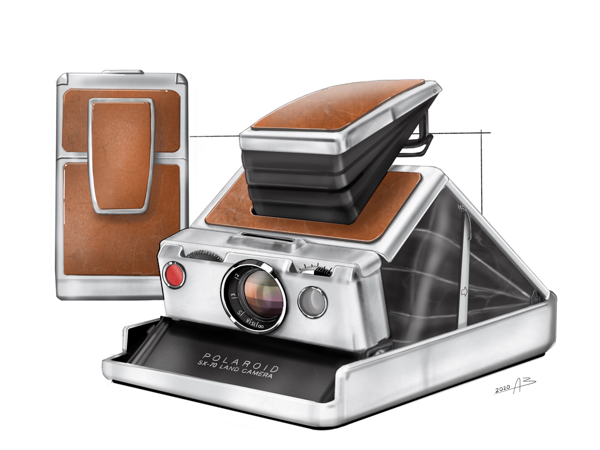 SX-70 - iPad Pro - Procreate
