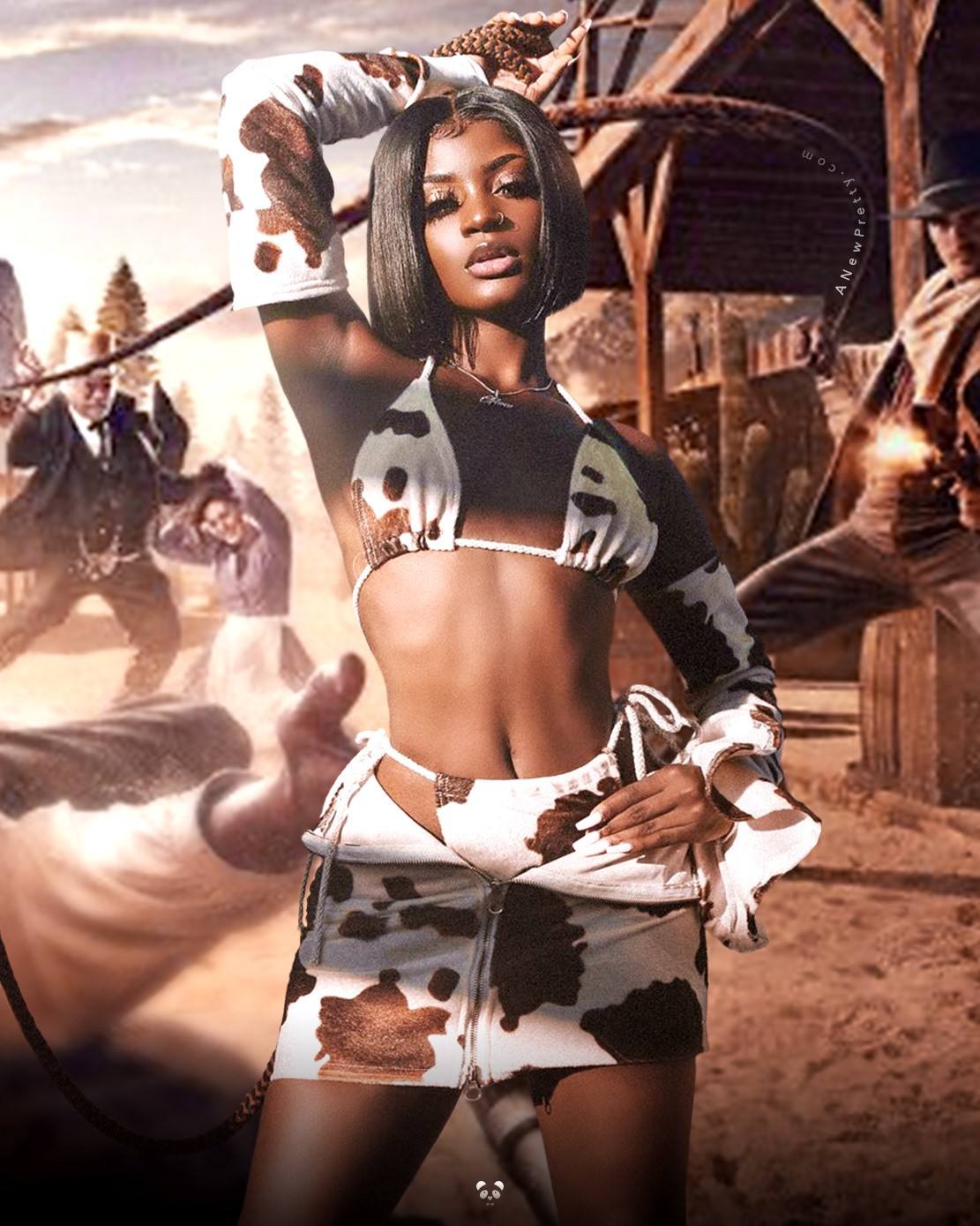 ANewPretty Outlaw @GLOWPrincesss "Bitch I'm A Cow-Girl" Doja Cat